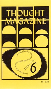 Thought Magazine cover